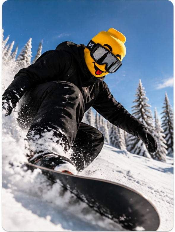 Snowboard en SkiGoule