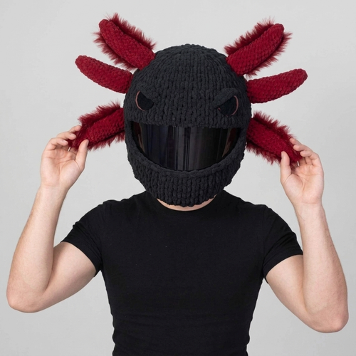 Couvre-casque Axolotl